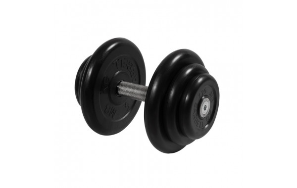 Гантель Профи, 18,5 кг MB Barbell MB-FdbM-B18,5 600_380