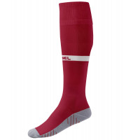 Гетры футбольные Jogel Camp Advanced Socks, гранатовый\белый