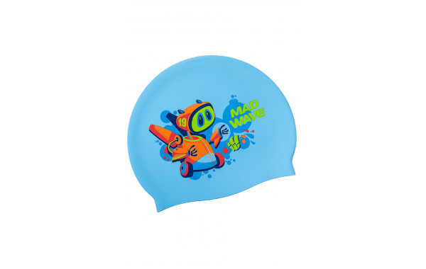 Юниорская силиконовая шапочка Mad Wave MAD BOT M0579 15 0 08W 600_380