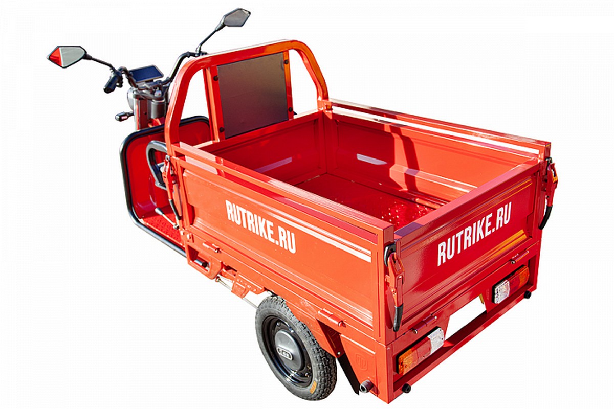 Грузовой электротрицикл RuTrike Амулет 1100 60V650W 024450-2810 черный матовый 1200_800