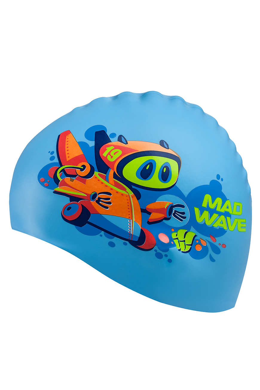 Юниорская силиконовая шапочка Mad Wave MAD BOT M0579 15 0 08W 870_1305