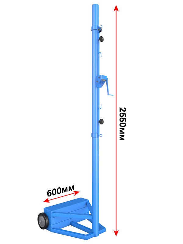 Стойки волейбольные мобильные Glav 03.107 600_800