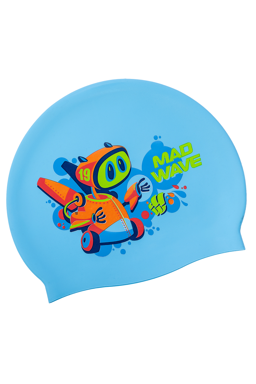 Юниорская силиконовая шапочка Mad Wave MAD BOT M0579 15 0 08W 870_1305