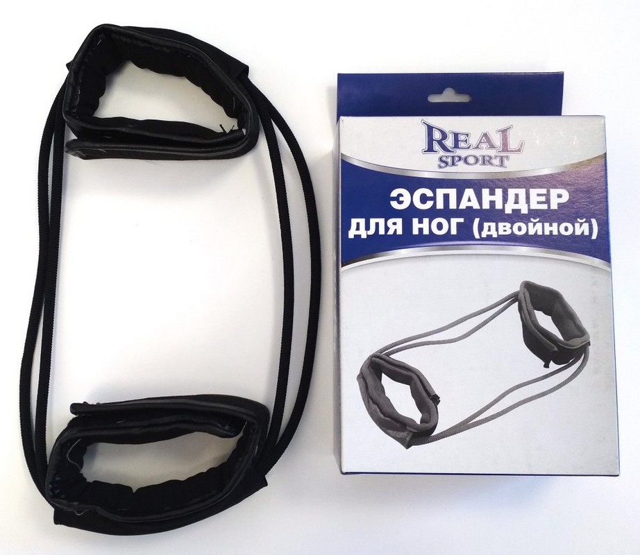 Эспандер для ног двойной Real Sport RS-300 922_800