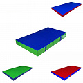 Мат гимнастический 100х50х10см винилискожа складной в 2 сложения (ппу) Dinamika ZSO-001263 120_120